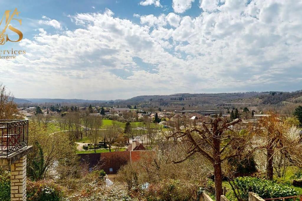 Villa La Source D'Eugenie Vue Panoramique Au Bugue Le Bugue Exterior foto